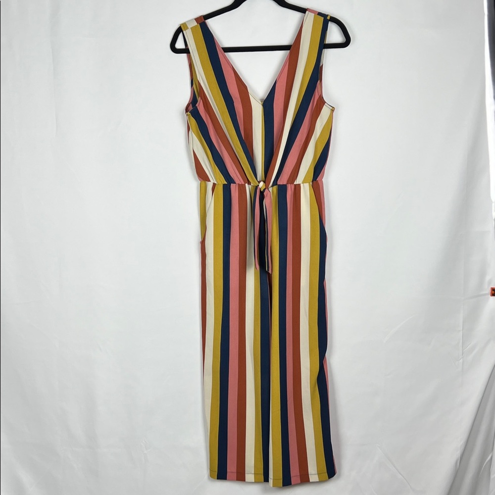 Striped Jumpsuit‎